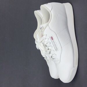 Reebok Classic White Leather Princess Sneakers Size 8.5